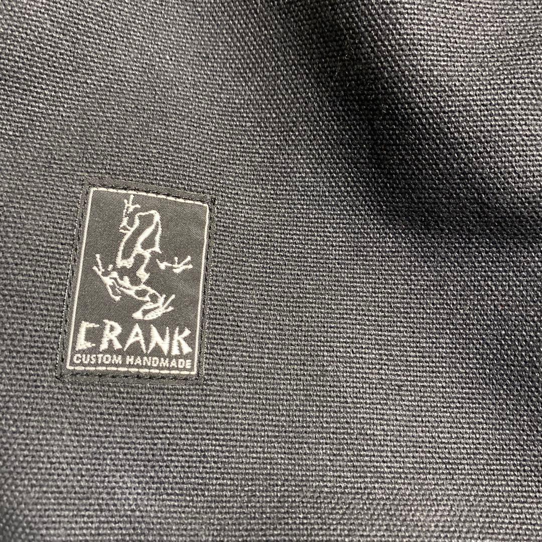 【ほぼ未使用♪2、3回使用】CRANK TOKYO メッセンジャーバッグ黒ラージ