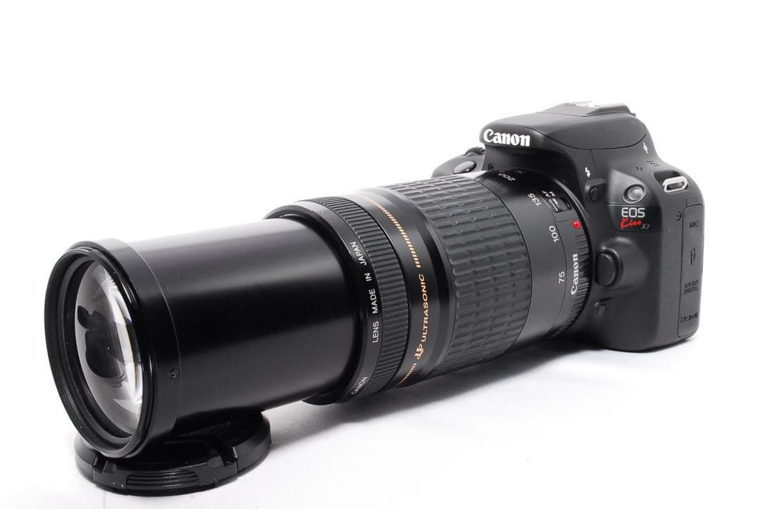 すぐ使える◆Canon Kiss X7◆STM＆超望遠レンズ◆一眼レフカメラ◆