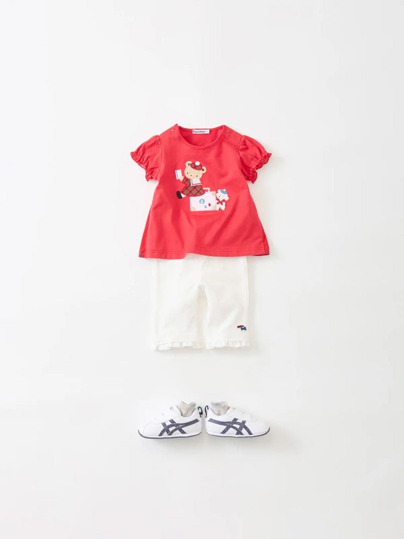 ファミリア パンツ 7部丈 90cm 現行品