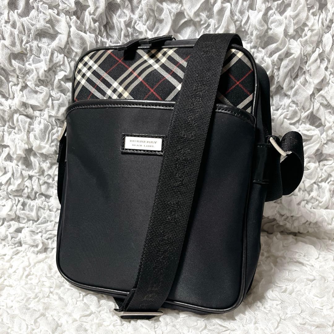BURBERRY バーバリーブラックレーベル　ノバチェック　 ショルダーバッグ