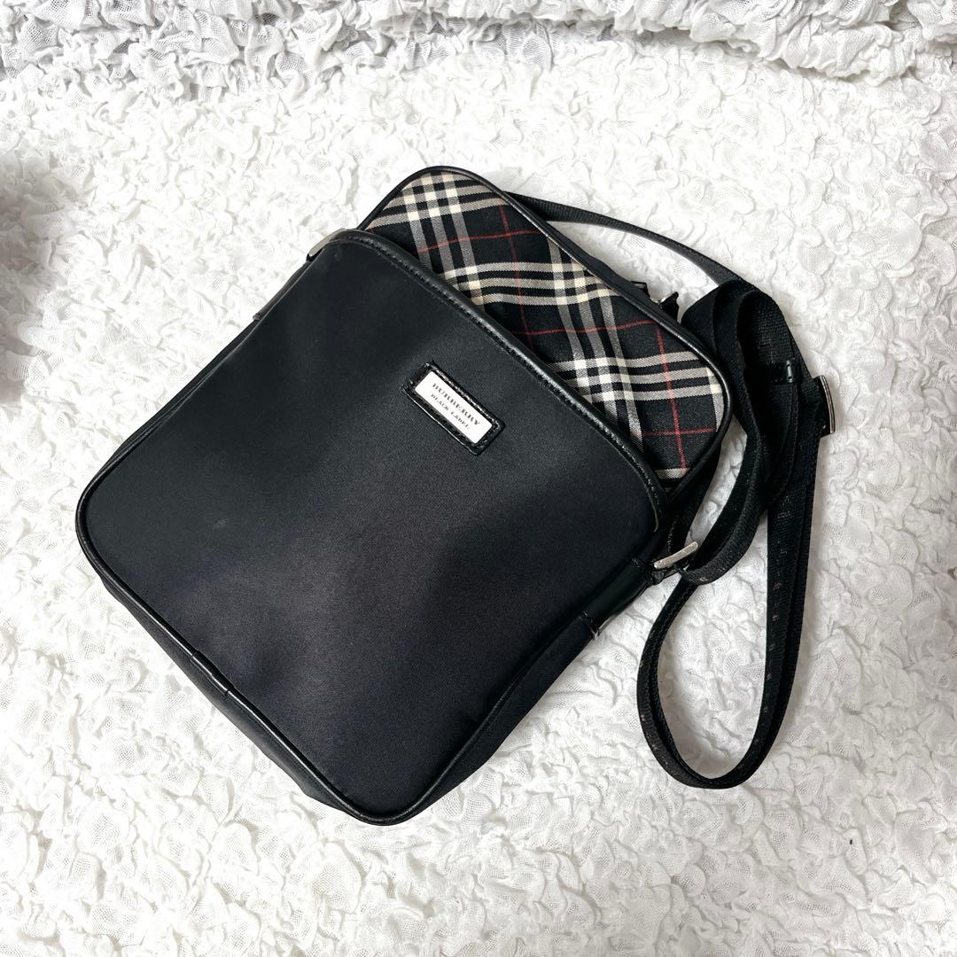 BURBERRY バーバリーブラックレーベル　ノバチェック　 ショルダーバッグ