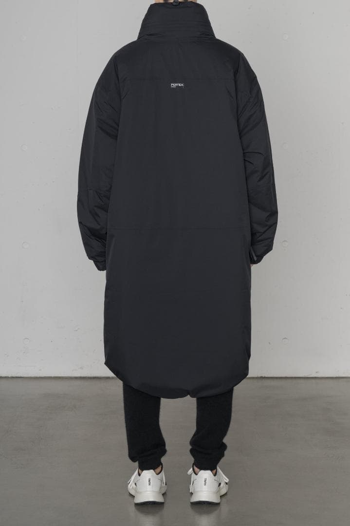 【新品タグ付】25AW HYKE PERTEX PUFF PARKA 黒サイズ1