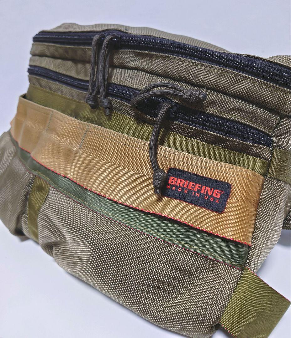 ブリーフィング メッセンジャー ショルダーバッグ アメリカ製 多機能大容量