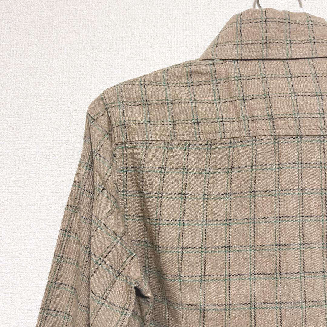 ヴィヴィアンウエストウッド　チェックシャツ　長袖　オーブ刺繍