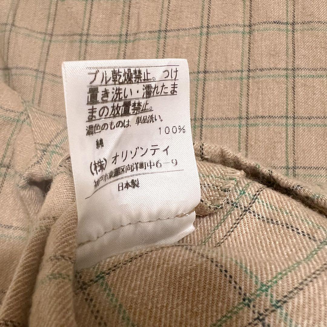 ヴィヴィアンウエストウッド　チェックシャツ　長袖　オーブ刺繍