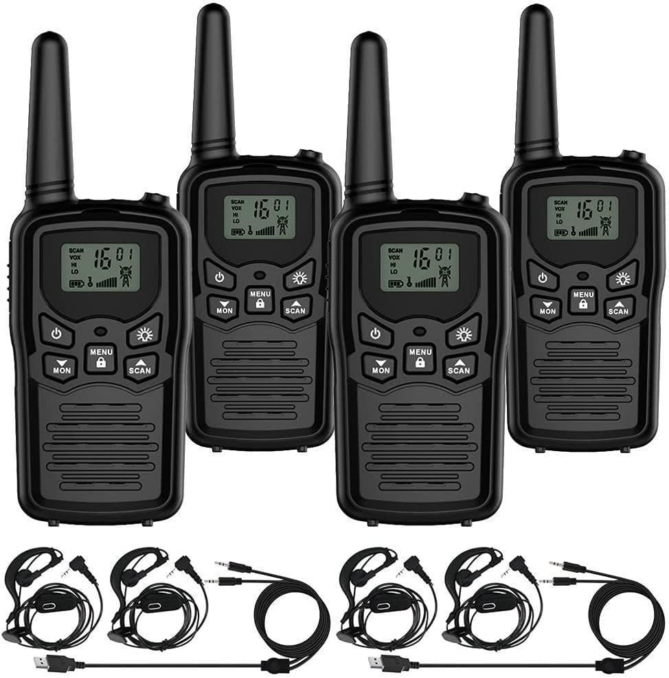 【M2779-115-89】トランシーバー 4台セット　無線機 免許不要 本体