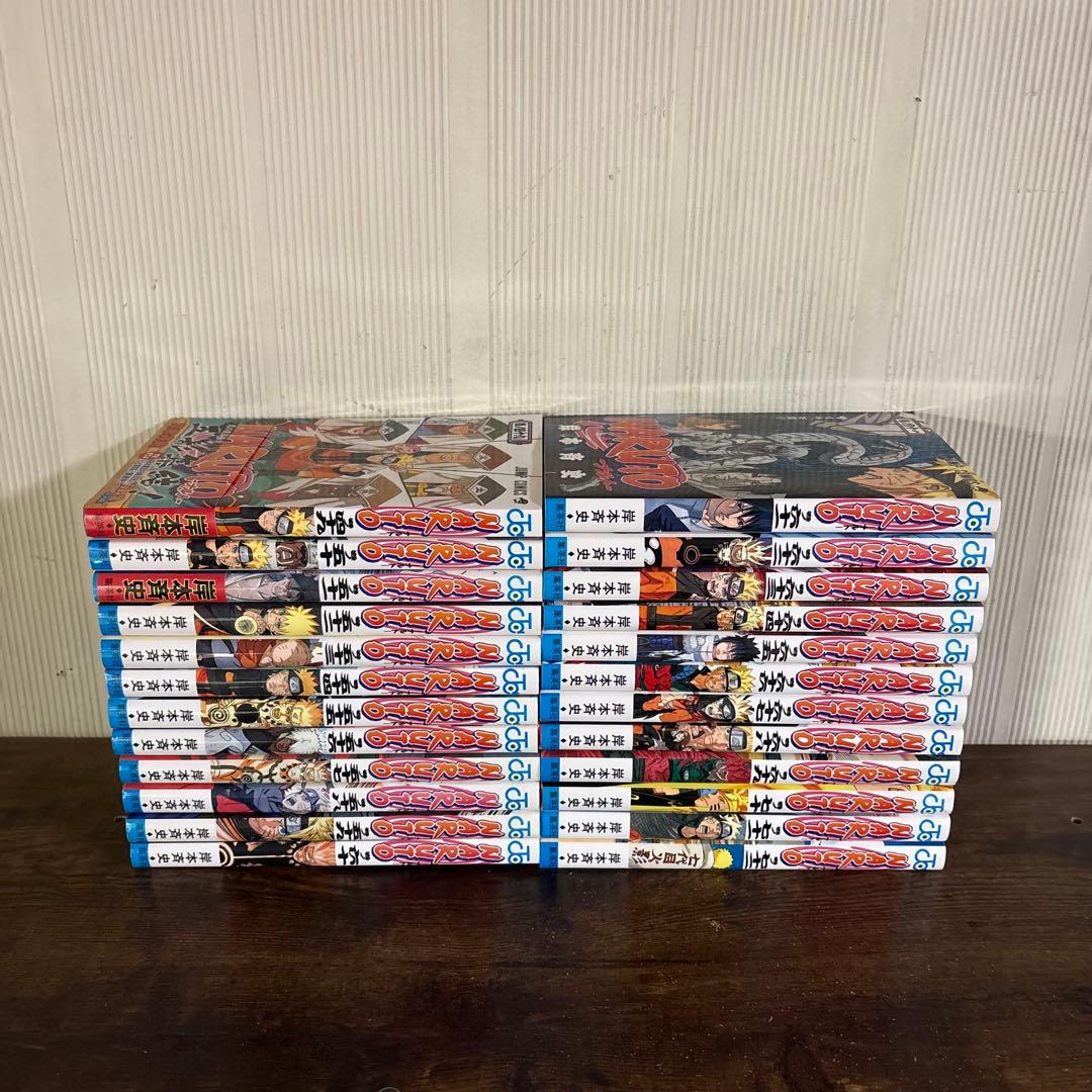 良品　 NARUTO 1〜72巻セット　全巻セット　1巻新品未開封シュリンク付き
