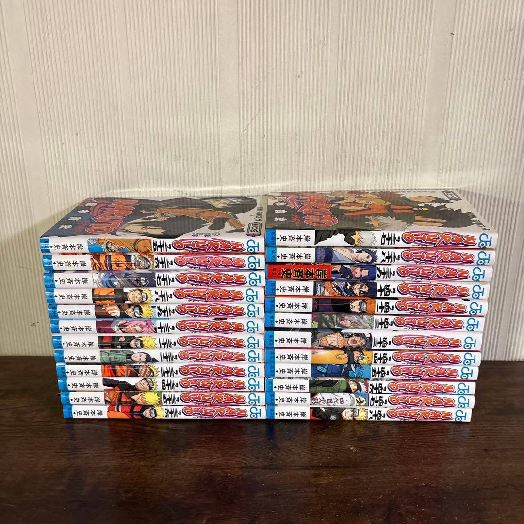 良品　 NARUTO 1〜72巻セット　全巻セット　1巻新品未開封シュリンク付き