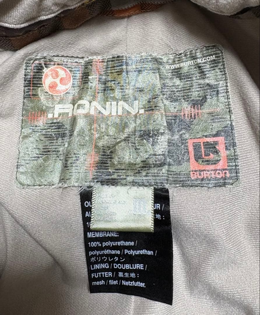 BURTON ローニン・ESTIVO エスティボ　スノボウェア　スキーウェア