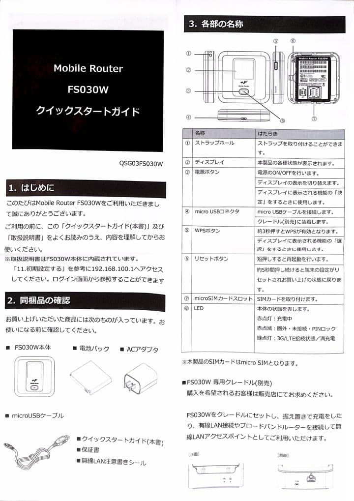 【新品未使用】10台まとめて仕入！モバイルルータ+F FS030W（富士ソフト）