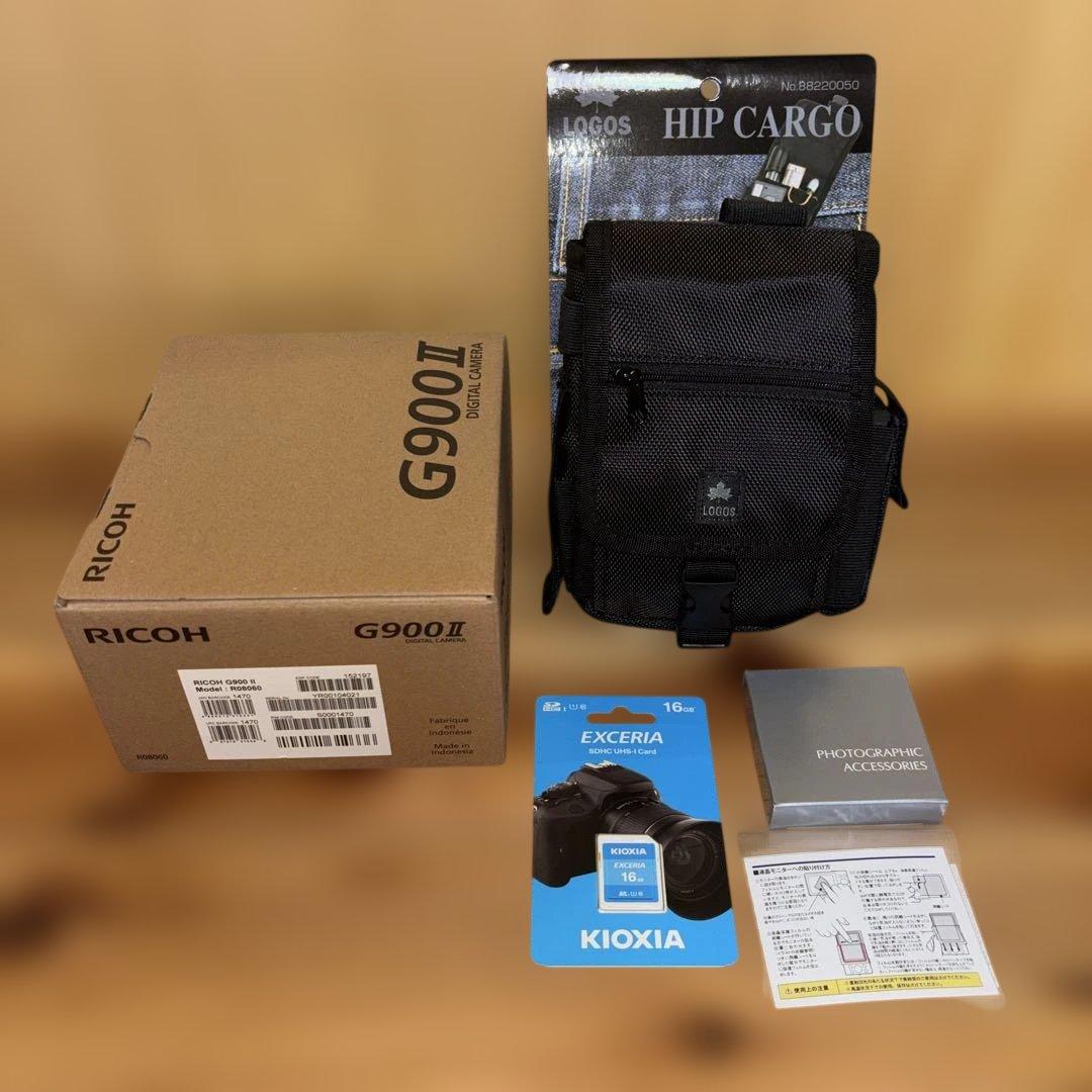 リコー RICOH G900II 防水・防塵・業務用デジタルカメラ おまけ付き