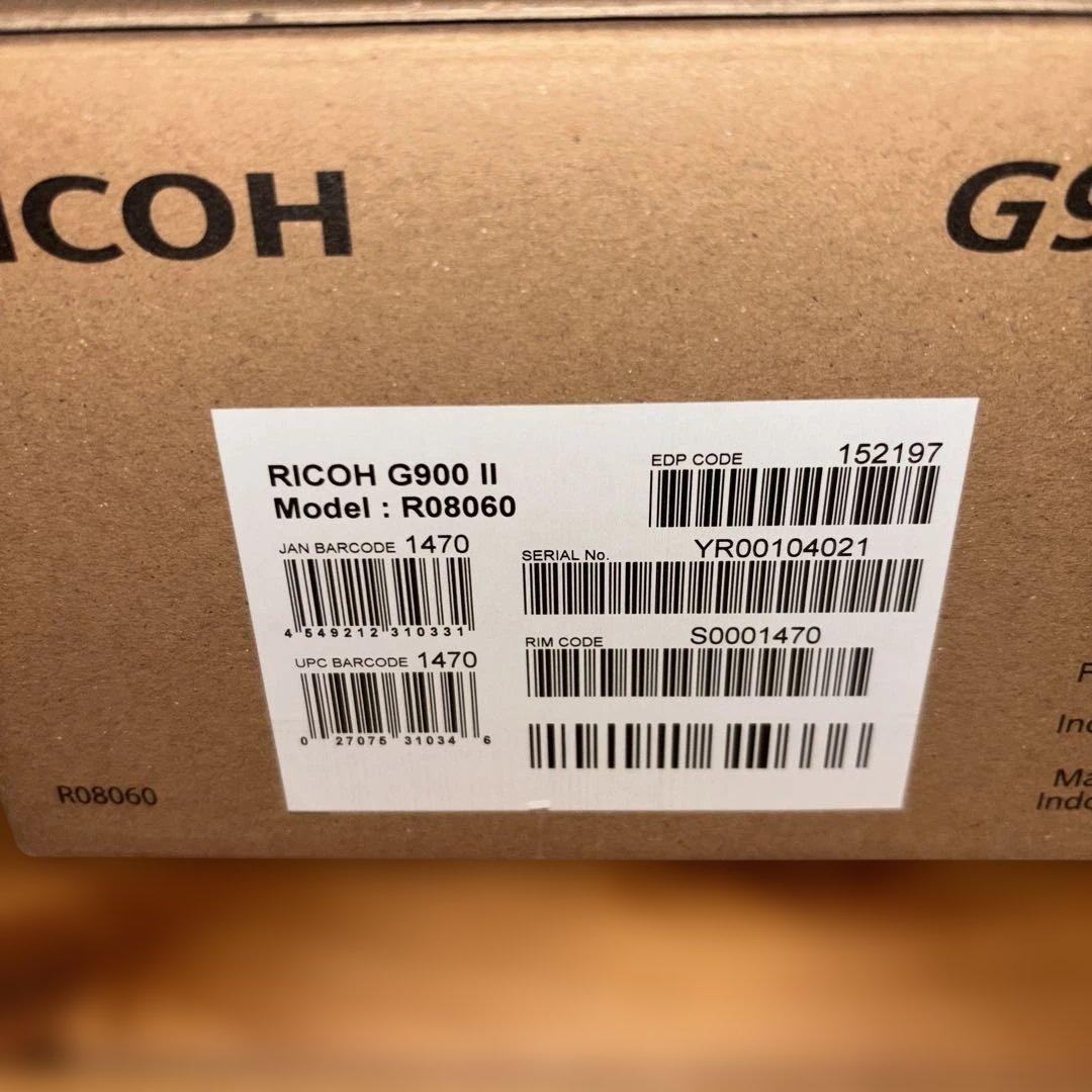 リコー RICOH G900II 防水・防塵・業務用デジタルカメラ おまけ付き