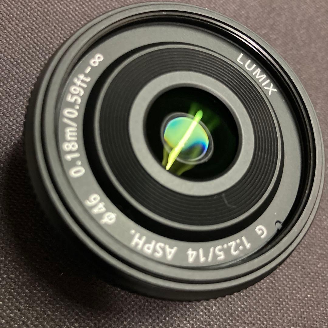 panasonic H-H014 LUMIX レンズ