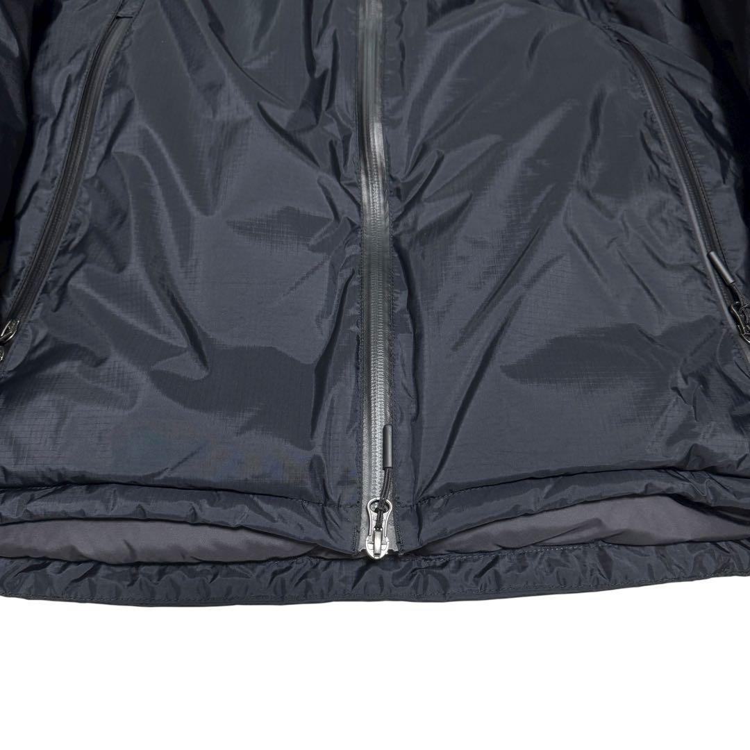 美品　NANGA オーロラテックス スタンドカラーダウンジャケット ブラック　L