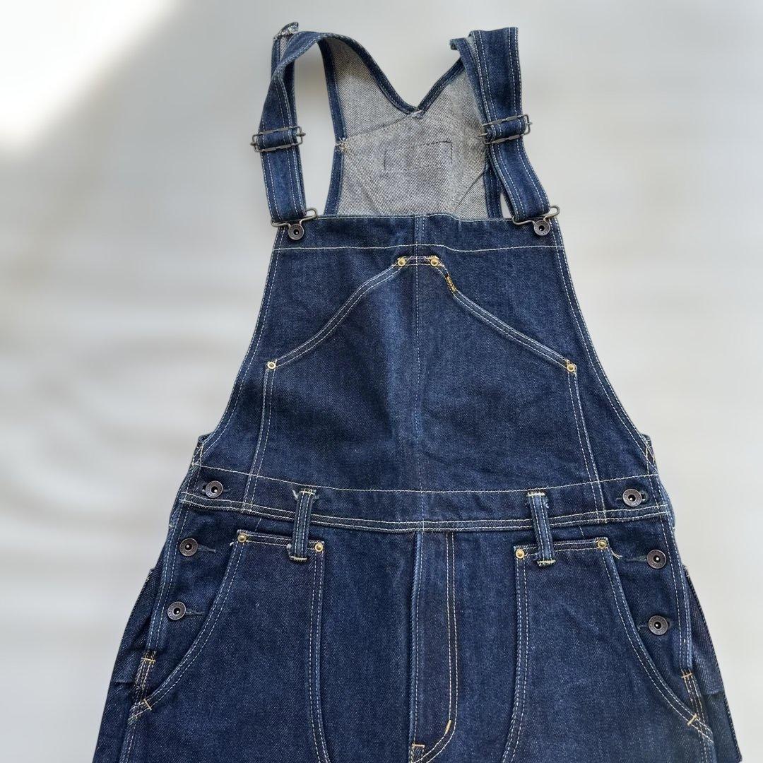 アイアンハートメンズデニム　オーバーオール