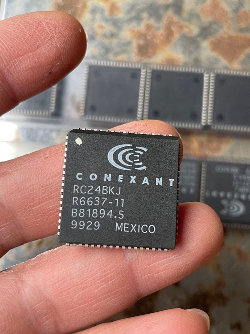 N65。(10個)RC24BKJ R6637-11 CONEXANT プログ ラ