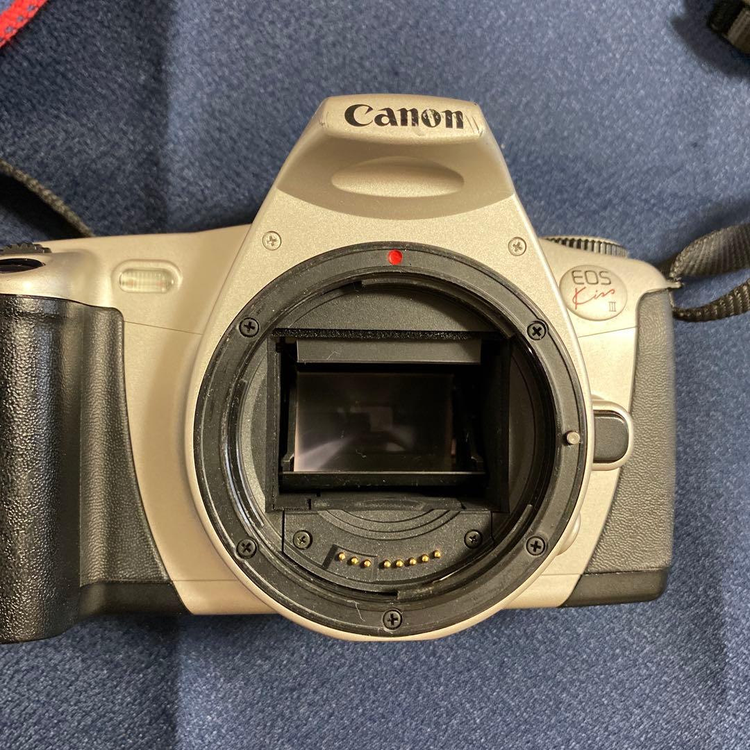 Canon EOS Kiss III一眼レフカメラ レンズ2本セット