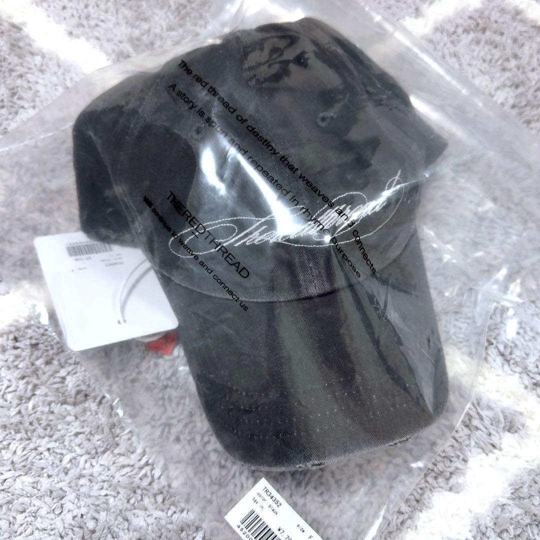 帽子 THEREDTHREAD S logo script cap
