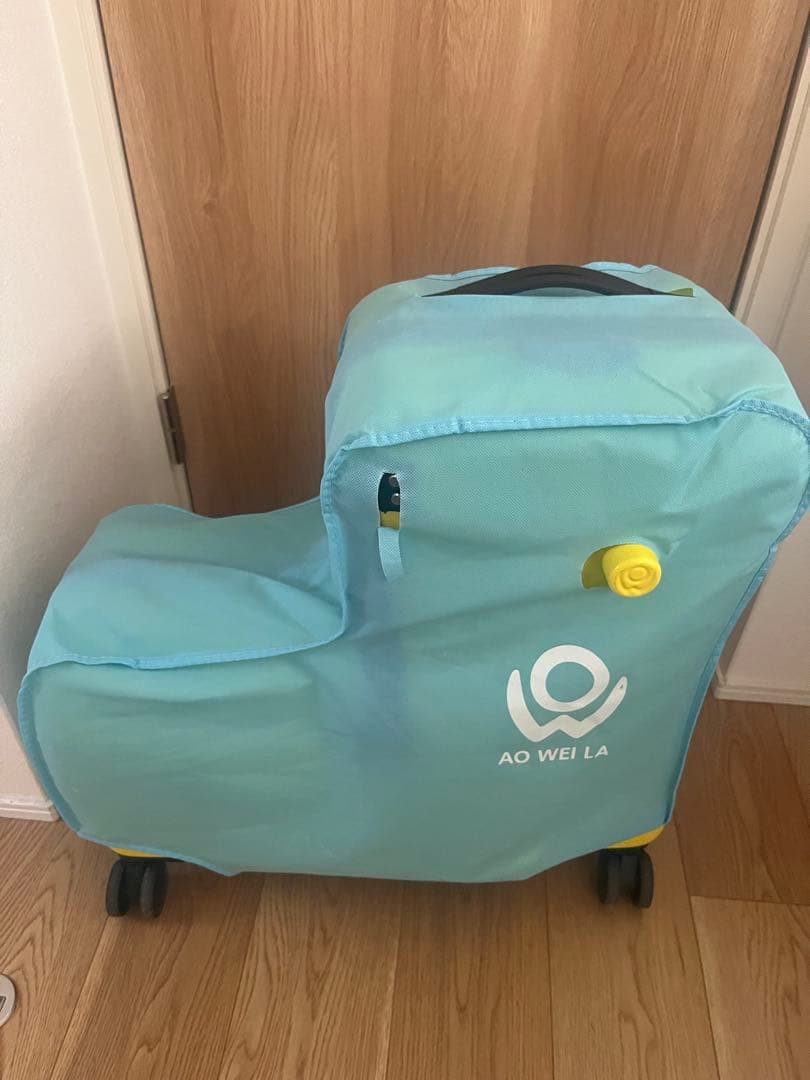 Noricco 乗れるスーツケース Mサイズ レモンイエローマット