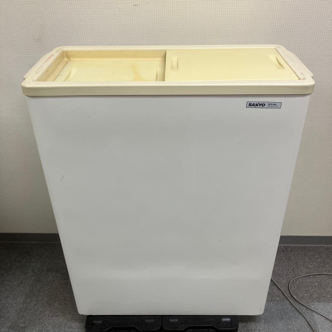 サンヨー　SANYO 冷凍ストッカー フリーザー SCR-S63 62L 動作品