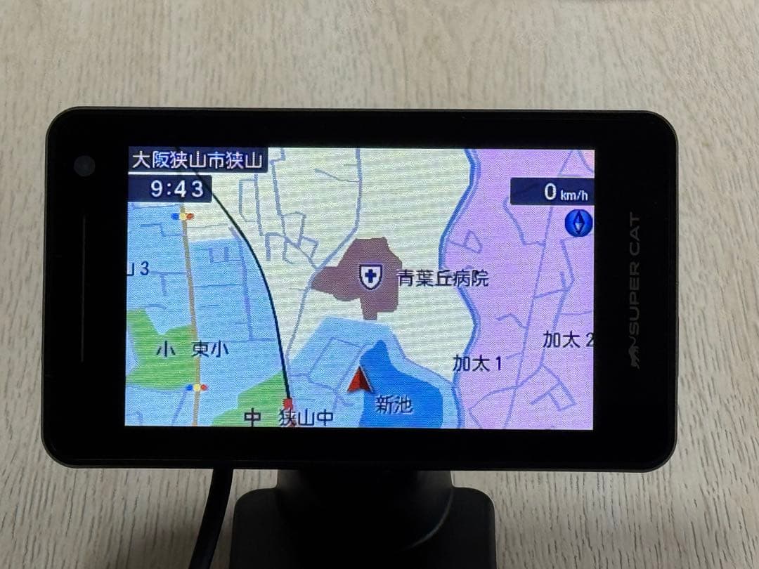 ユピテル スーパーキャット LS2100 レーダー探知機