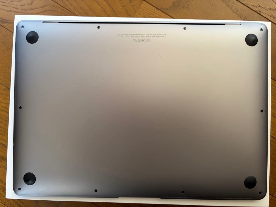 MacBookAir M1 8GB 256GB スペースグレイ　付属品完備箱あり