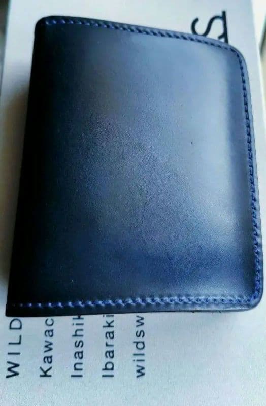 WILDSWANS / kf-003　コードバン　インテンスブルー　ホーウィン