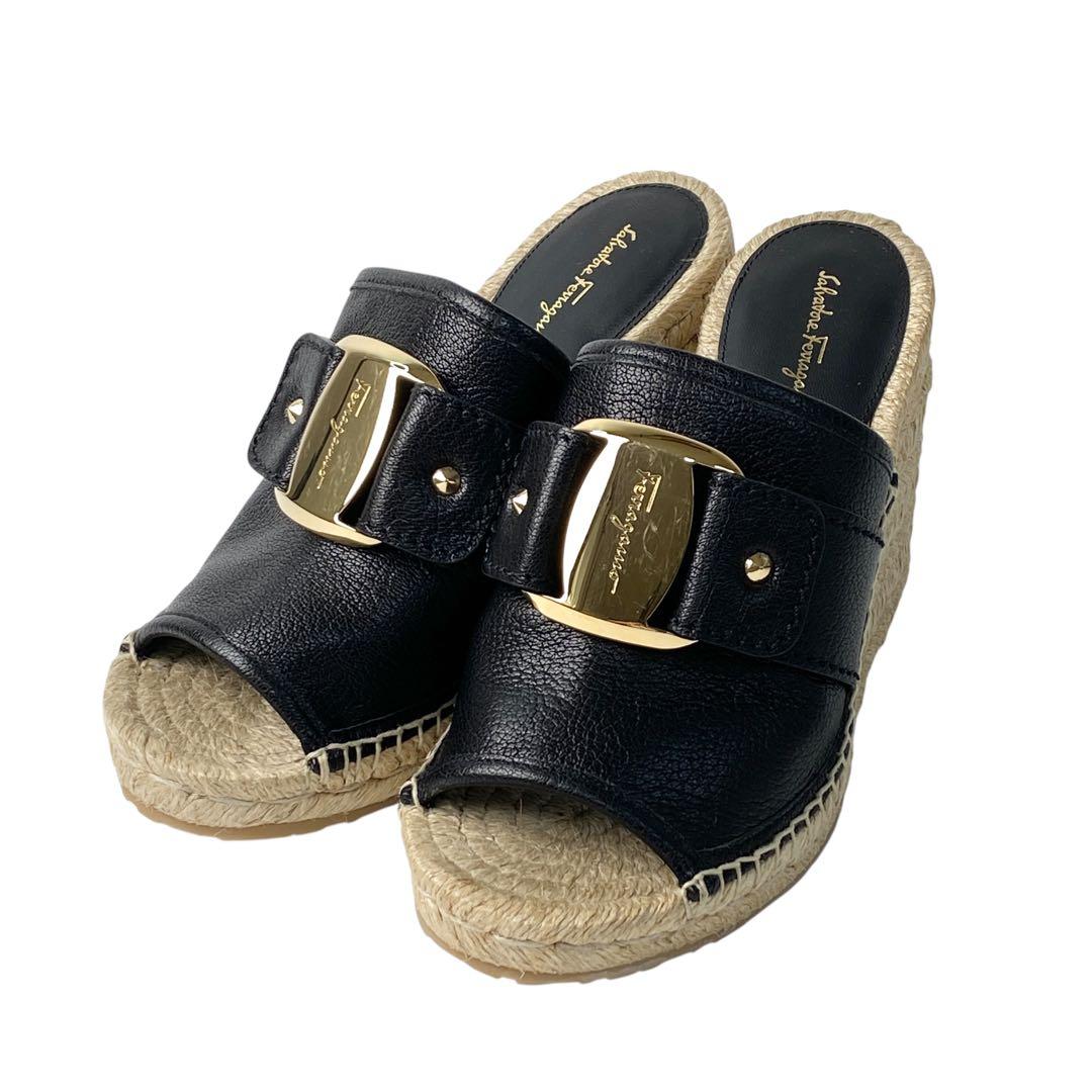 未使用 サルヴァトーレフェラガモ Ferragamo KAMORA 754729