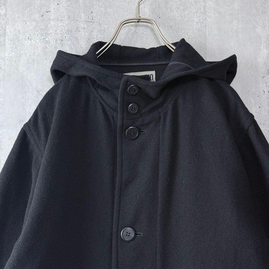 良品✨MOSCHINO モスキーノ ウール フーデットコート ヴィンテージ