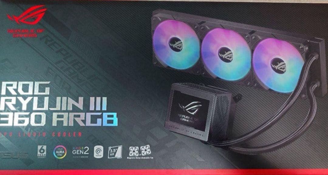 ノ*ケ様 ASUS ROG Ryujin III 360 ARGB CPUクーラ