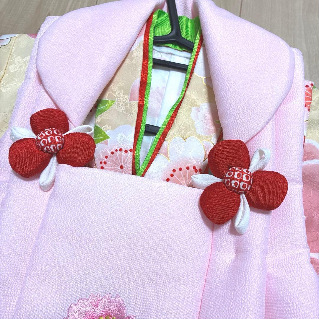 七五三　被布　着物　セット　3歳