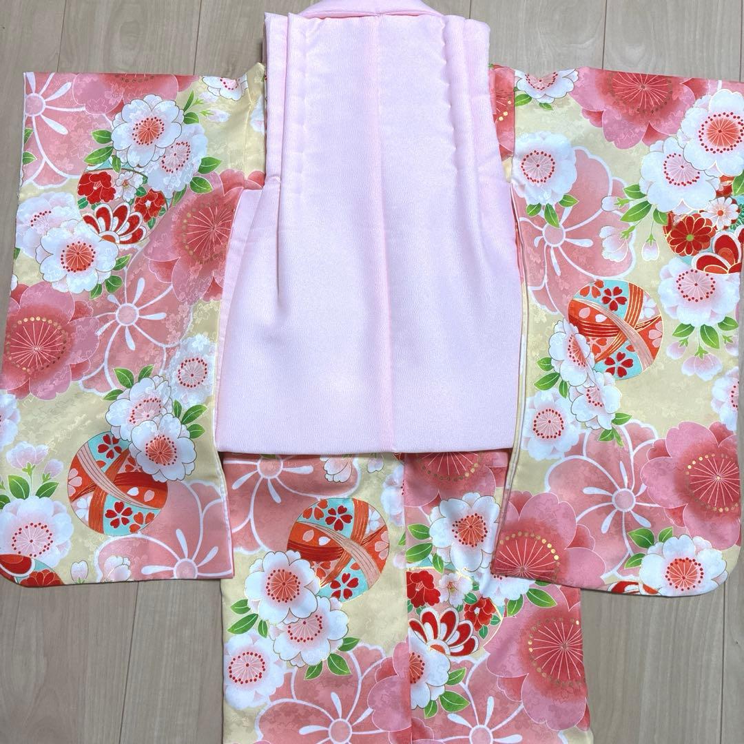 七五三　被布　着物　セット　3歳