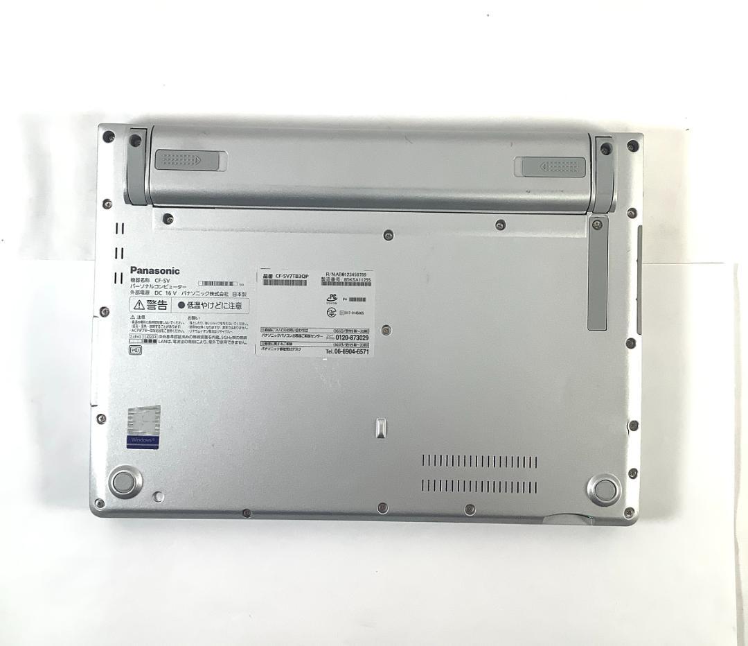 ③-M25-Panasonic CF-SV7ノートパソコン AC付き 1点