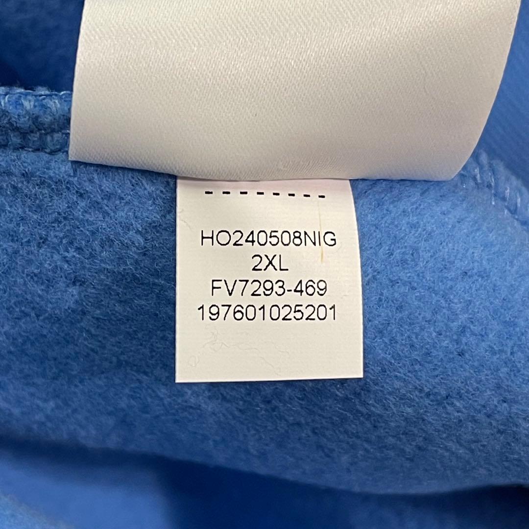 ナイキ ジョーダン ブルックリン フリース L/S クルー スウェット 水色