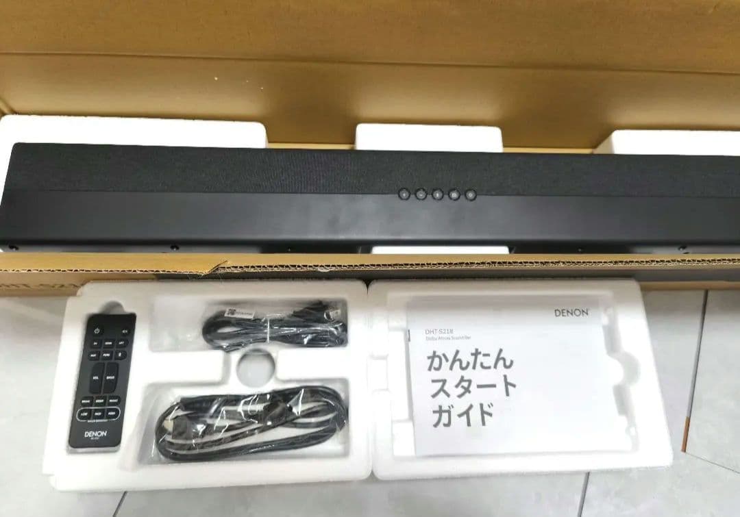 【ほぼ新品】DENON DHT-S218 サウンドバー デノン