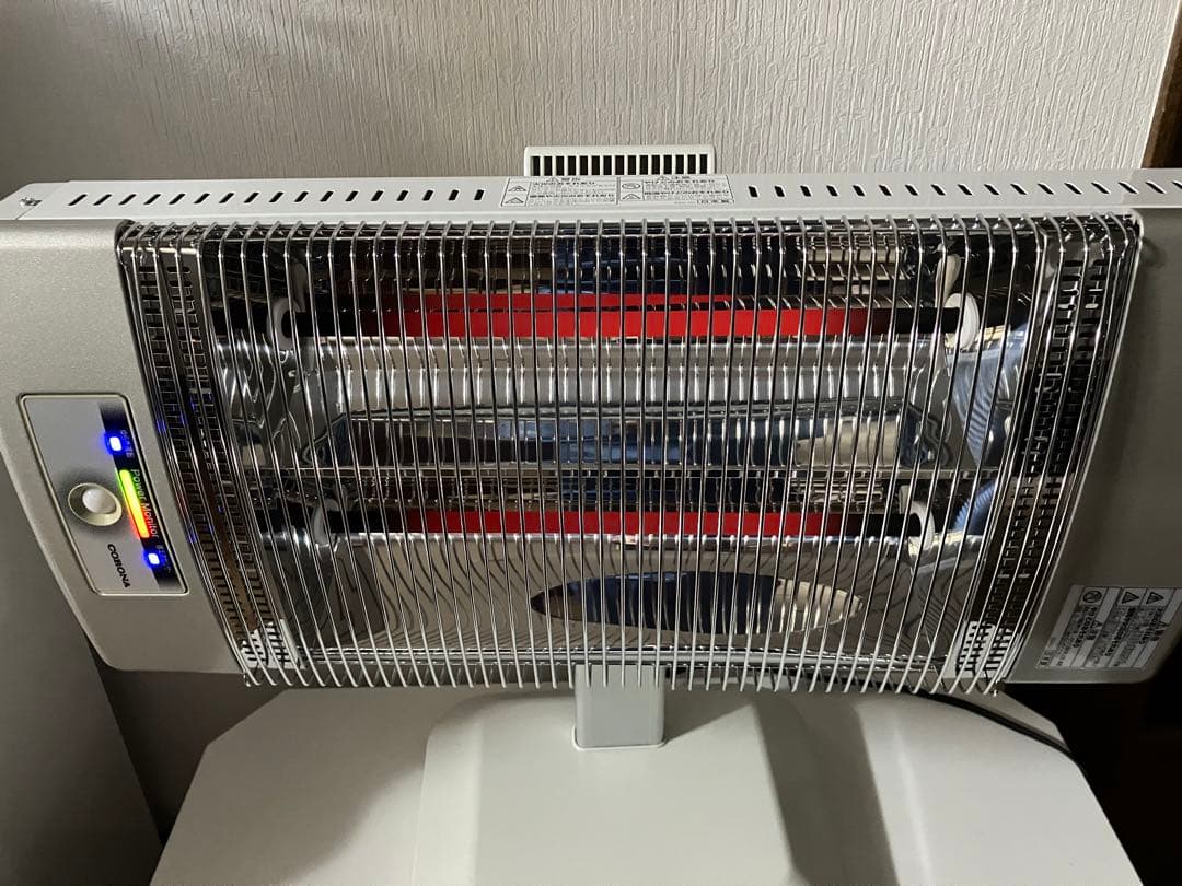 美品！電気ストーブ コロナ コアヒート 使用時間少な目