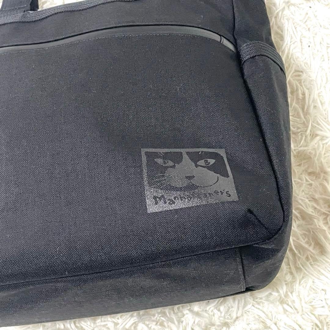 新品未使用　マンハッタナーズ　ブラックトートバッグ　ユニセックス　現行品