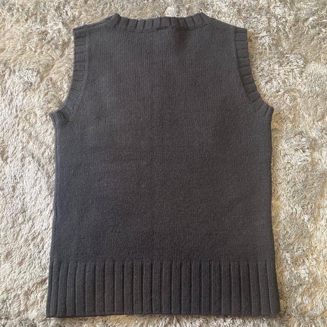 黒のノースリーブセーター サイズ38