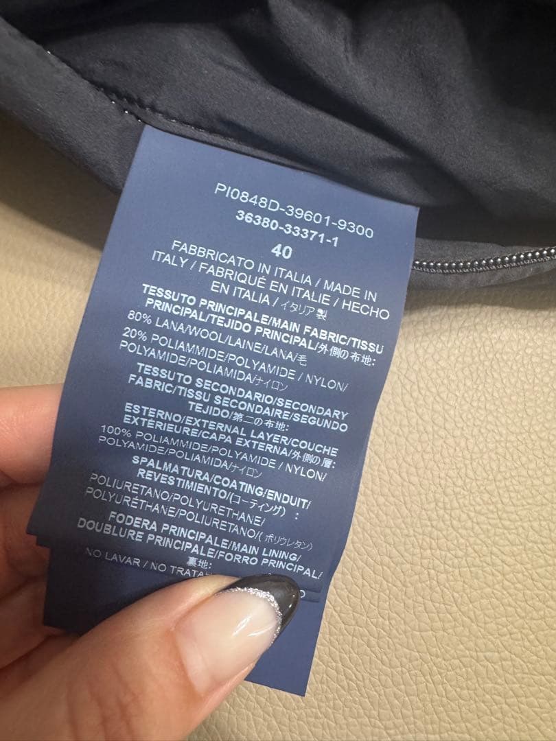 （美品）HERNO ヘルノ　40 ダウンコート　定番