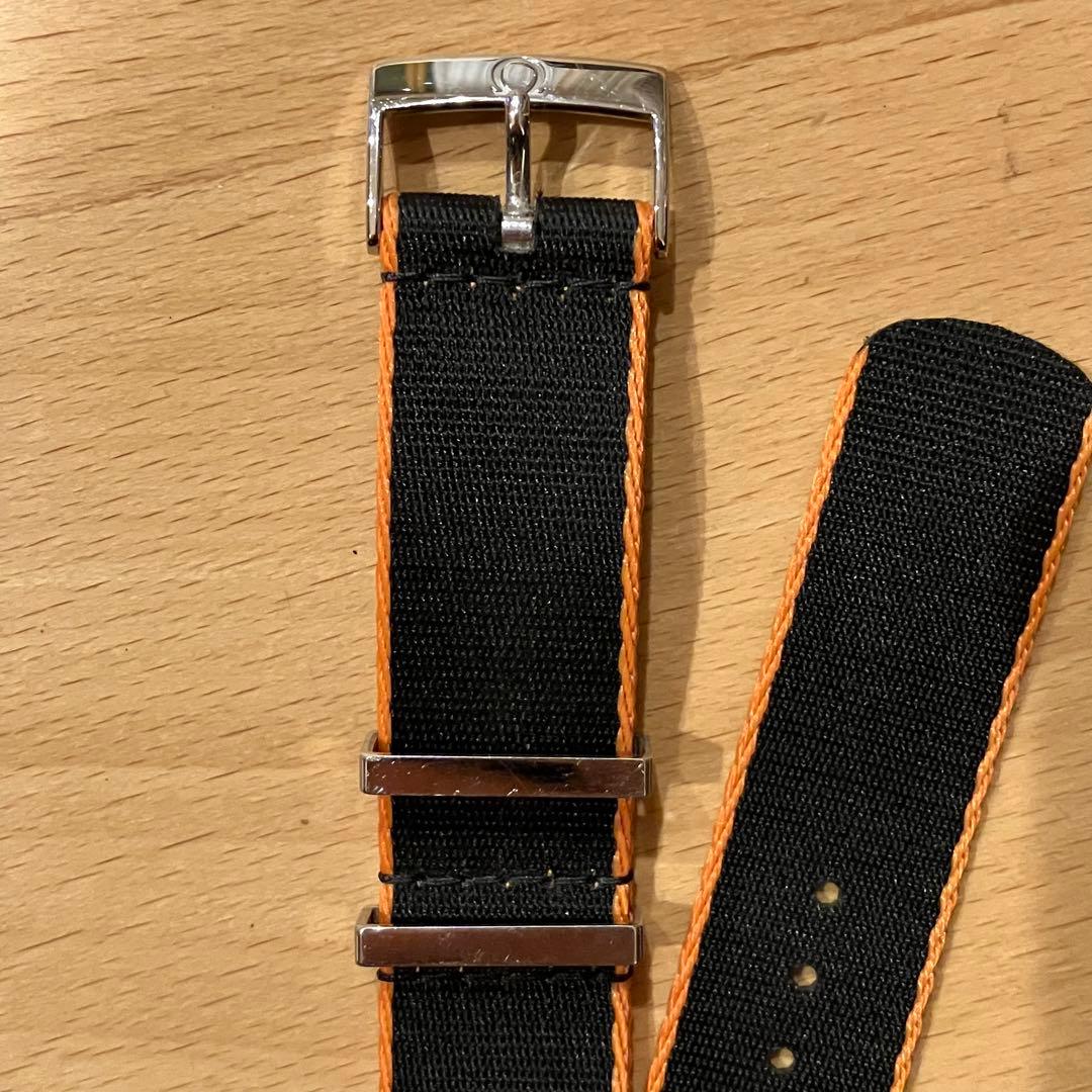 正規品 美品 オメガ NATOストラップ OMEGA ベルト スピードマスター
