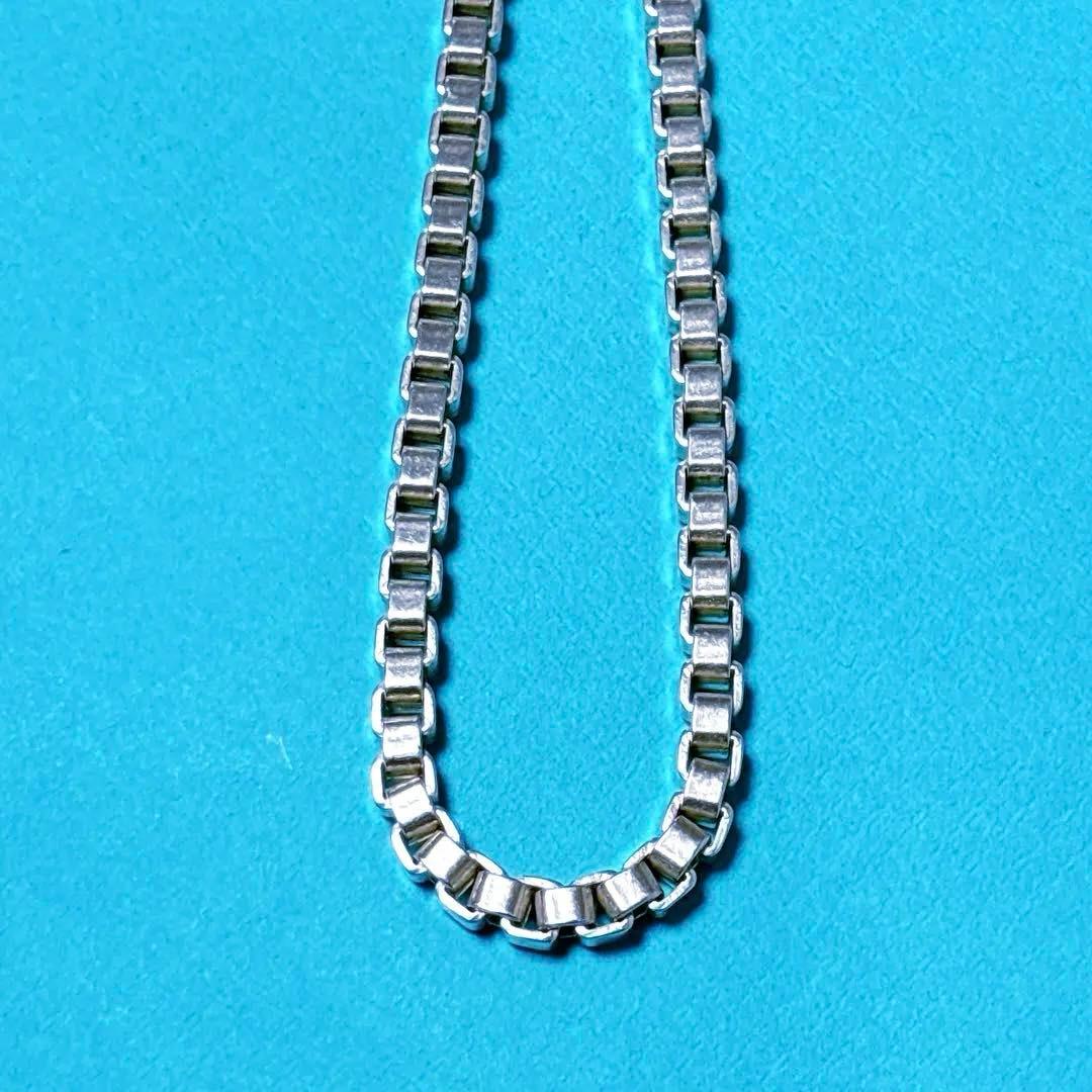【美品】45.7cm Tiffanyティファニー ベネチアン ネックレス 925