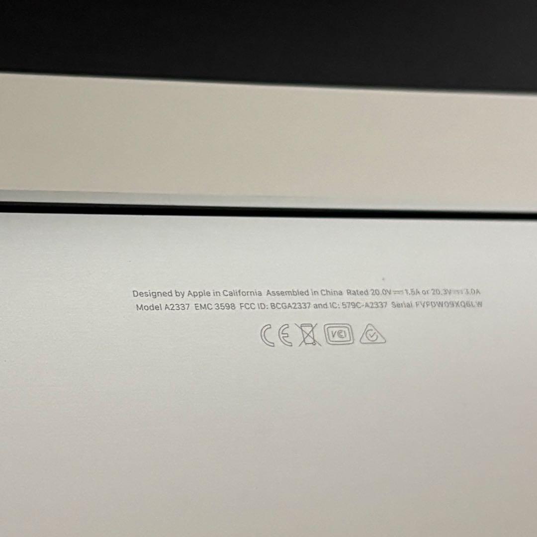 【美品】MacBook Air M1 2020/256GB/USキーボード