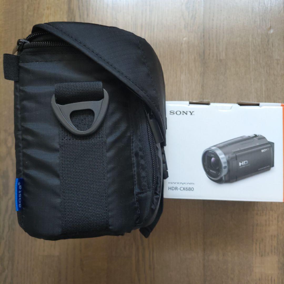 【訳アリ】SONY HDR-CX680 デジタルビデオカメラレコーダーバック付き