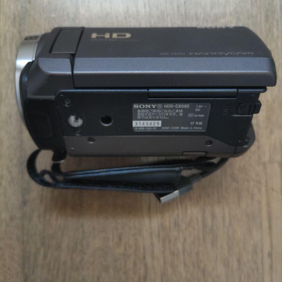 【訳アリ】SONY HDR-CX680 デジタルビデオカメラレコーダーバック付き