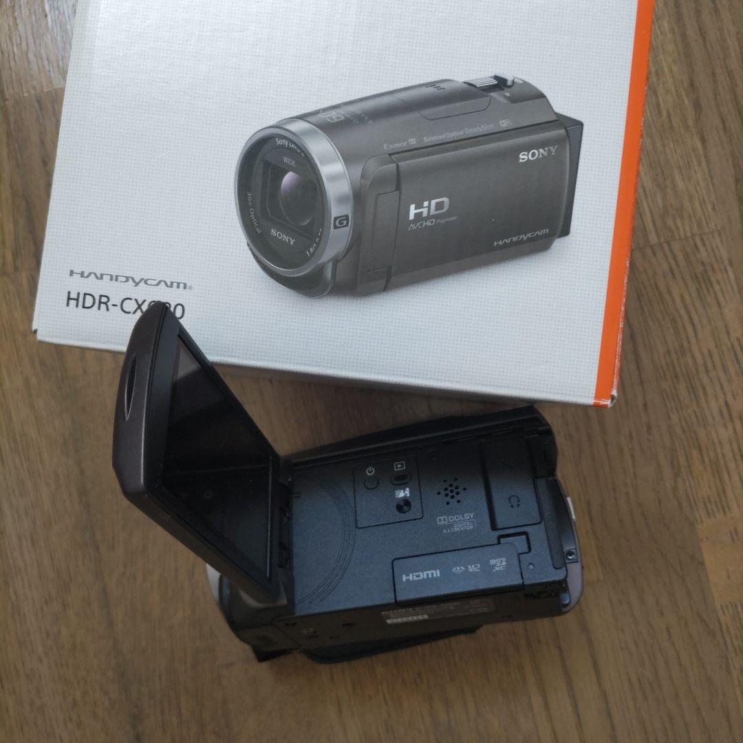 【訳アリ】SONY HDR-CX680 デジタルビデオカメラレコーダーバック付き