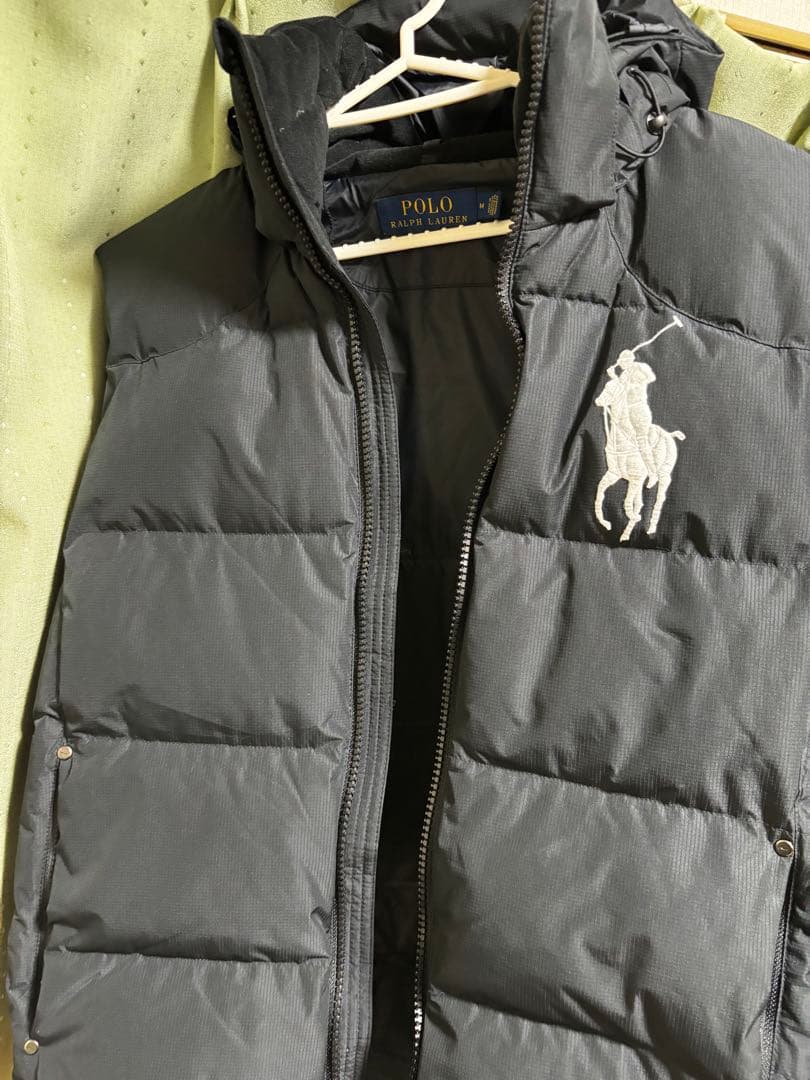 POLO RALPH LAUREN ラルフローレン　ダウンベスト　ビックポニーM