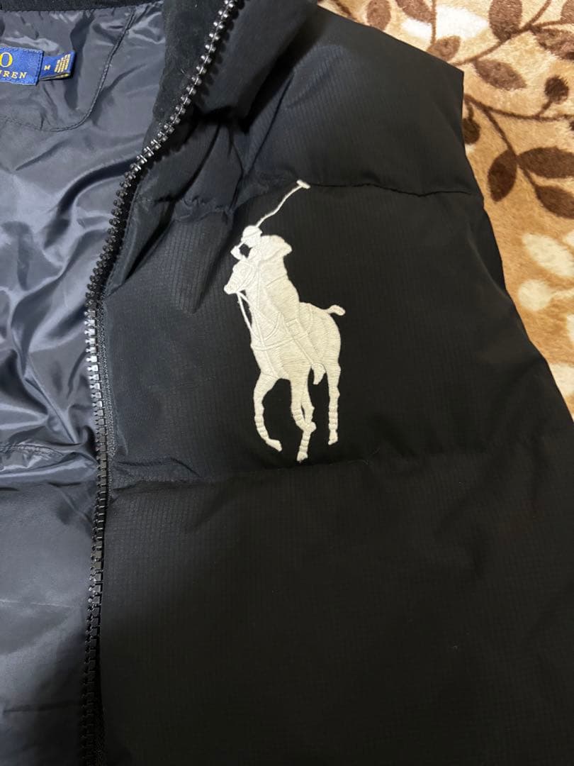 POLO RALPH LAUREN ラルフローレン　ダウンベスト　ビックポニーM
