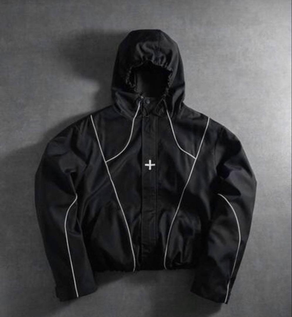 とうま 90s ナイロン ジップパーカー