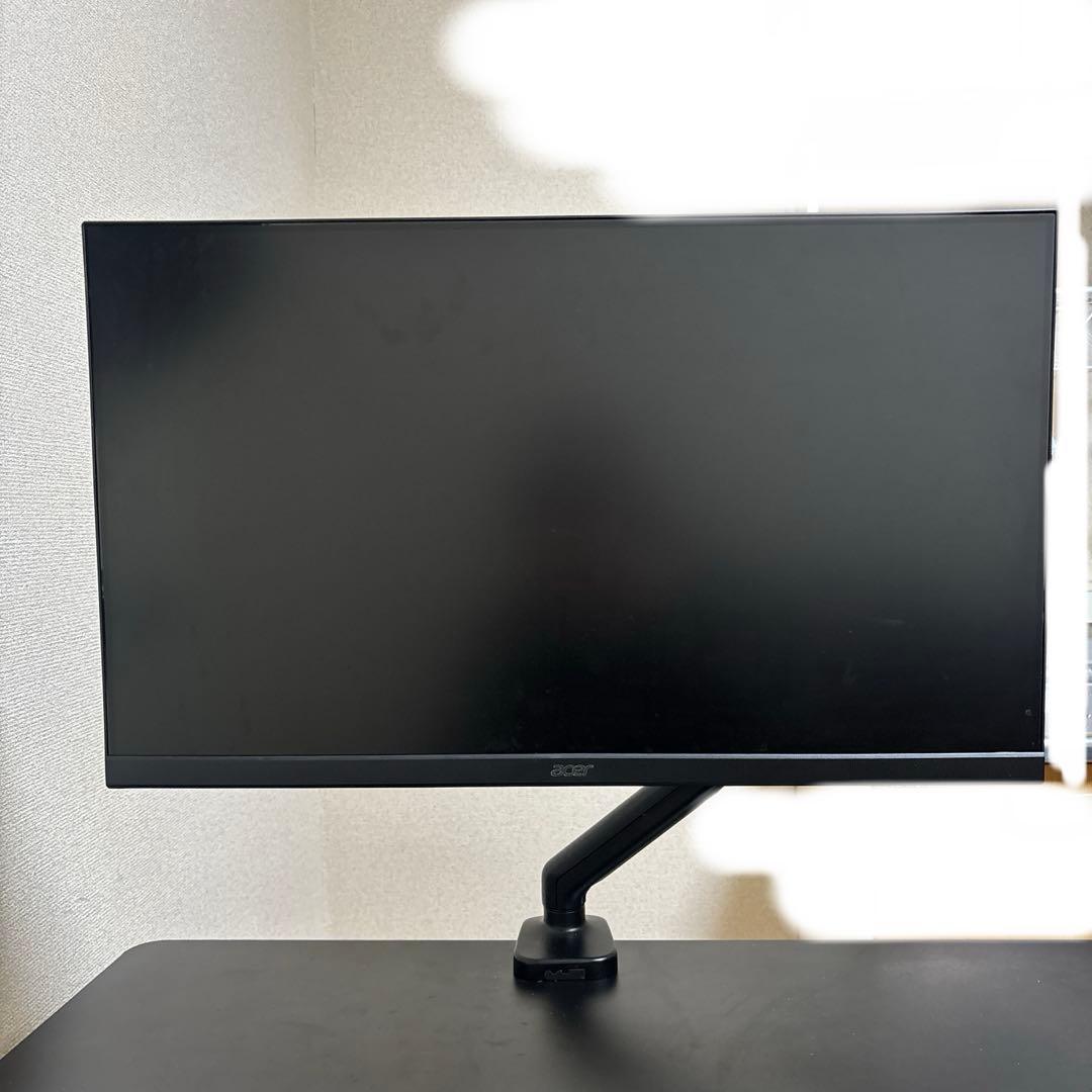 Acer KA272 モニターアーム付き 27インチディスプレイ