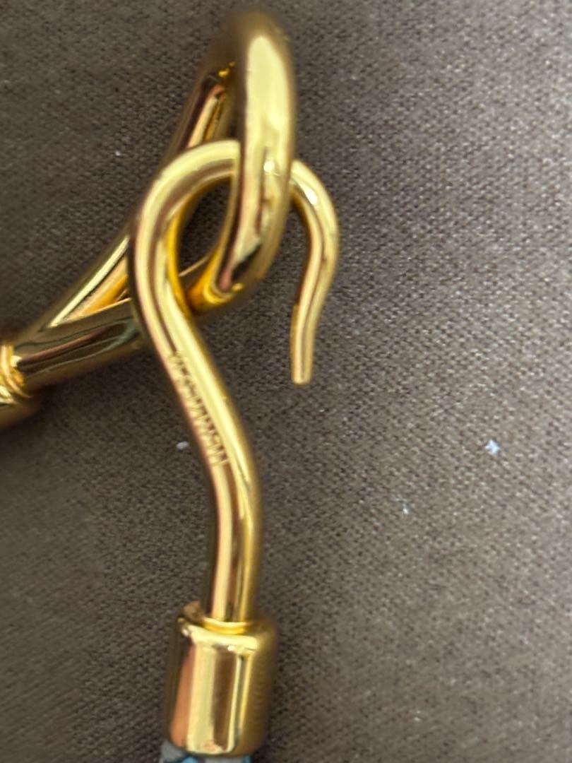 HERMES エルメス チョーカー ジャンボ 編込み 2連 ブレスレット